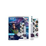 Oral-b D100 Vitality Lightyear Ekstra Yumuşak Şarj Edilebilir Çocuk Diş Fırçası Ve Seyahat Kabı - Beyaz