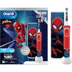 Oral-B D100 Vitality Spiderman Özel Seri Çocuklar İçin Ekstra Yumuşak Şarj Edilebilir Diş Fırçası + Seyahat Kabı