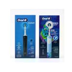 Oral-B D103 Vitality Pro Clean + Kids Şarjlı Diş Fırçası 2'Li Avantaj Paketi Siyah
