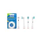 Oral-B Diş Fırçaları Uyumlu 4 Adet Muadil Yedek Başlık + Diş Ipi