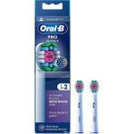 Oral-B Diş Fırçası Yedek Başlığı 2 Adet Orta Sertlikte Dairesel Temizlik Özelliği ile - (ClearEyelets)Black-RadiantOrchid