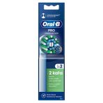Oral-B Diş Fırçası Yedek Başlığı Cross Action 2 Adet (8'Li Paket)