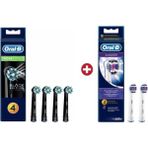 Oral-B Diş Fırçası Yedek Başlığı Cross Action Siyah 4'lü + 3D White Diş Fırçası Başlığı 2'li