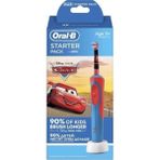 Oral-B Disney Cars Elektrikli Diş Fırçası Orta Sertlikte 1 Yedek Başlık ile Çocuklar İçin - Kırmızı - Mavi