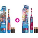 Oral-B Elektrikli Diş Fırçası Ekstra Yumuşak Kıllar ile Mavi Renk Çocuklar İçin