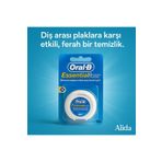 Oral-B EssentialFloss 50m Mumsuz Diş İpi - Nanesiz Unwaxed Diş Arası Temizleyici