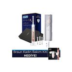Oral-B Genius 20000 Şarj Edilebilir Diş Fırçası Rosegold + Braun Epilatör