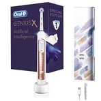 Oral-B Genius X Yapay Zeka Destekli Şarj Edilebilir Özel Seri Rosegold Diş Fırçası+ Seyahat Kabı