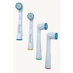 Oral B için Yedek Fırça Başlıkları, Oral B Braun için 4 Adet Elektrikli Diş Fırçası Başlığı, EB17-P Yumuşak Fırça Başlıkları Oral B pro 1000/3000/5000, Vitality Smart Genius Serisi