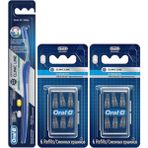 \Oral-B Interdental Arayüz Fırçası + Arayüz Eğimli Yedek 6"\'lı x 2 Paket\