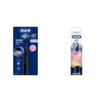 Oral-B iO 2 Şarjlı Diş Fırçası – Gece Siyahı + Oral-B iO Gentle Care Siyah Diş Fırçası Yedek Başlığı 4 Adet