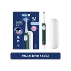 Oral-B İo 2 Seyahat Kaplı Yeşil Şarjlı Diş Fırçası