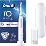 Oral-B İO 4 Şarjlı Diş Fırçası + Beyaz Seyahat Kabı