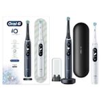 Oral-B iO-7 Siyah Beyaz 2'li Set Şarjlı Diş Fırçası