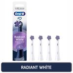 Oral-B iO., Oral-B Io Radiant White Beyaz Diş Fırçası Yedek Başlığı 4 Adet