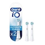 Oral-B Io Ultimate Clean Beyaz Diş Fırçası Yedek Başlığı 2 Adet Beyaz