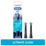 Oral-B iO Ultimate Clean, Oral-B Io Ultimate Clean Siyah Diş Fırçası Yedek Başlığı 2 Adet