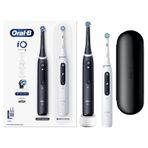 Oral-B İO5 Mat Siyah-Beyaz 2 Adet Diş Fırçası