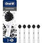 Oral-B Kömür Elektrikli Diş Fırçası Yedek Fırça Başlıkları Yedek, 5 adet