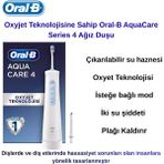 Oral-B Oxyjet Teknolojisine Sahip Oral-B Aquacare Series 4 Ağız Duşu + Oral-B Diş Fırçası Hediye - AĞIZ DUŞU - Beyaz