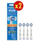 Oral-B Precision Clean 8'li Diş Fırçası Yedek Başlığı