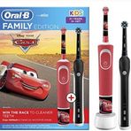 Oral-B Pro 1-700 ve Kids Cars Pro Aile Paketi Şarj Edilebilir Diş Fırçası