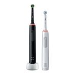 Oral-B Pro 3 3900 2’li Siyah Şarj Edilebilir Diş Fırçası Seti