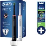 Oral-B Pro 3900 2'li Şarjlı Diş Fırçası ve Yedek Başlık +2 Yedek Başlık Hediyeli