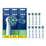 Oral-B ProCross Action 9'lu Diş Fırçası Yedek Başlığı EB50