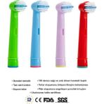 Oral-B Şarjlı ve Pilli Diş Fırçası Uyumlu 4 Adet Çocuk Yedek Başlık - 1