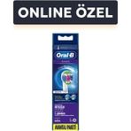 Oral-B Şarjlı Yedek Başlık 3 Boyutlu Diş Fırçası 4'lü ( 1 ADET )