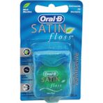 Oral-B Satin Floss Diş İpi 25 m Saten Dokulu Rahat Kavrama Özellikli Ferah Nane Aromalı