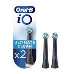 Oral-B Siyah İo Ultimate Clean 2 Adet Yedek Fırça Başlıkları