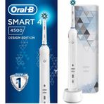 Oral-B Smart 4500 Modern Motif Beyaz Şarj Edilebilir Diş Fırçası