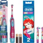 Oral-B Stages Pilli Kız Çocuk Diş Fırçası + Eb10 2 Stages Power Princess 2 Li Çocuk Diş Fırça