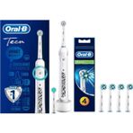 Oral-B Teen Şarj Edilebilir Diş Fırçası (13+ Yaş) + 4'lü Cross Action Yedek Başlık