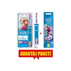 Oral-b Vitality 100 Frozen Şarj Edilebilir Diş Fırçası + İkili Başlık Avantaj Paketi