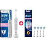 Oral-b Vitality 100 Sensi Ultra Thin Şarjlı Diş Fırçası + 4'li Yedek Başlık