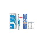 Oral-B Vitality 3D White Şarj Edilebilir Diş Fırçası + 4'lü Başlık