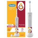 Oral-B Vitality D100 Şarj Edilebilir Diş Fırçası, Galatasaray Özel Seri, 2D Fırçalama, Zamanlayıcılı