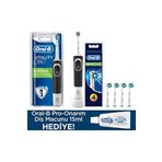 Oral-B Vitality Siyah D100 Cross Action+cross Action 4'lü+diş Macunu 15 Ml