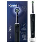 OralB D103 Vitality Cross Action Şarjlı Siyah Diş Fırçası