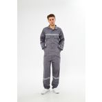 Orange Safety Gri Bütün İş Tulumu 12/16 Gabardin