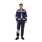 Orange Safety Mor-Lacivert Soğuk Hava İş Mont Takım Su Ve Rüzgar İticili (L)