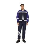 Orange Safety Mor-Lacivert Soğuk Hava İş Mont Takım Su Ve Rüzgar İticili (XL)