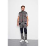 Orange Safety Orange Safety Gri Takım Berlin Harman Karışımı Yelek + Pantolon - 2XL