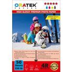 Oratek Canon E464 Yazıcı İçin Pg-46 Cl-56 Evertday Premium Parlak 10X15Cm Fotoğraf Kağıdı 230 Gr50 Adet, Beyaz