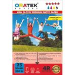 Oratek Canon E484 Yazıcı İçin Pg-46 Cl-56 Evertday Premium Parlak 10X15Cm Fotoğraf Kağıdı 230 Gr25 Adet, Beyaz