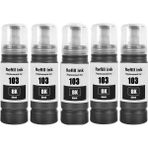 Oratek Epson 103 L3150 Uyumlu Siyah Muadil Mürekkep 70ML