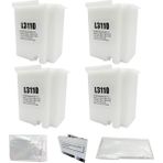 Oratek Epson 103 L3150 Yazıcı Süngerli Atık Mürekkep Tankı Atık Kutusu Waste Ink Pad 4 Adet - Beyaz
